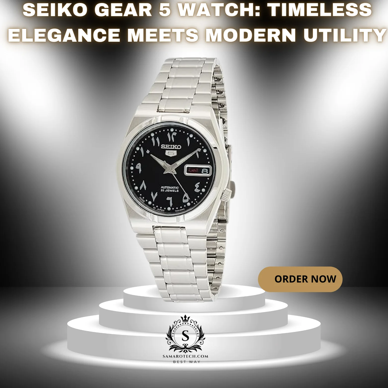 Seiko Gear 5 Watch: Timeless Elegance Meets Modern Utility