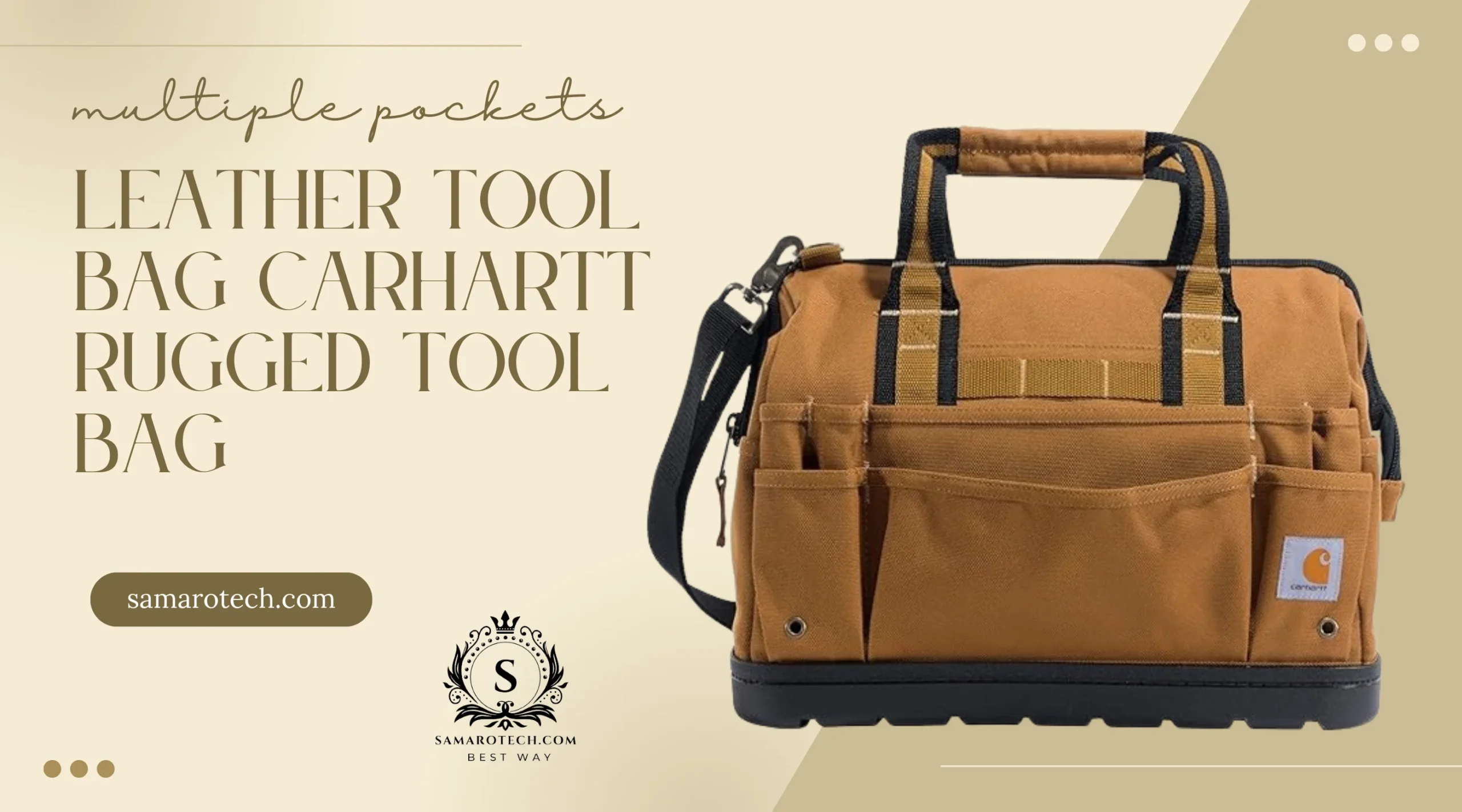  Carhartt Rugged Tool Bag: Toughness Meets Versatility